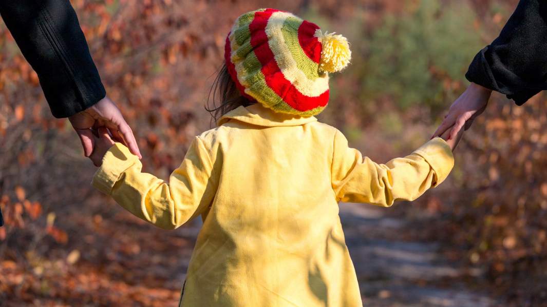 дети парк прогулка