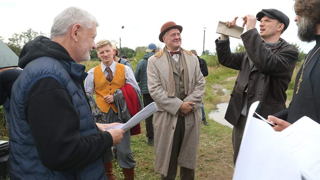 Съемки сериала «За час до рассвета»