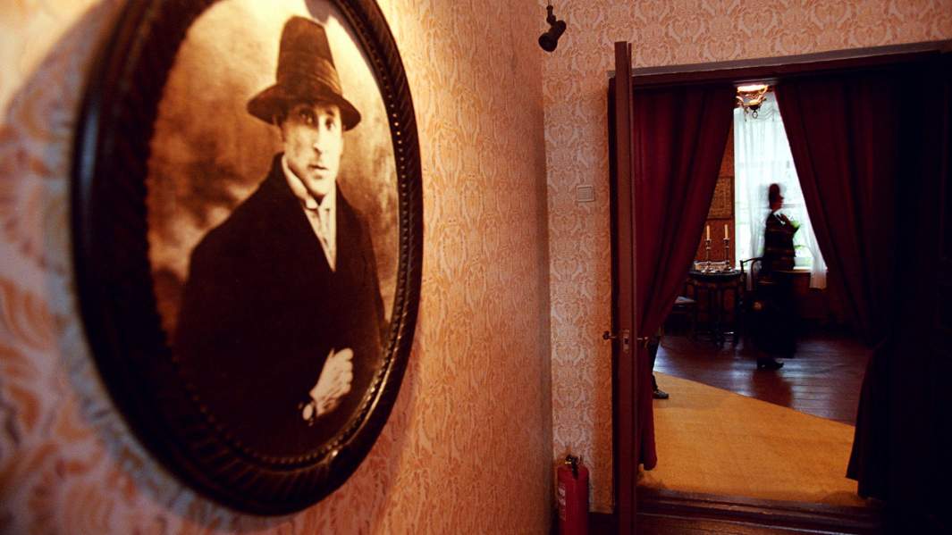 Экспозиция в Доме-музее Марка Шагала