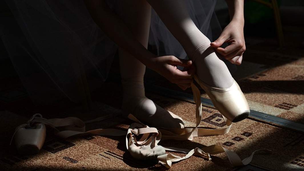 Учащиеся Новосибирского государственного хореографического училища 