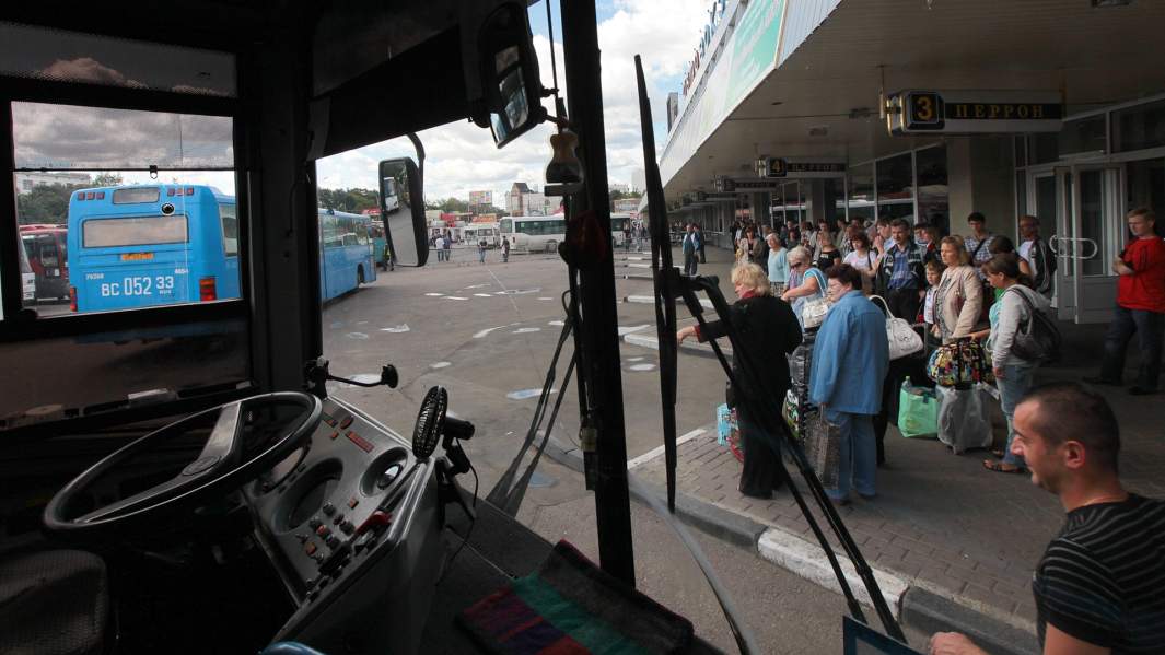 автобус автовокзал пассажиры