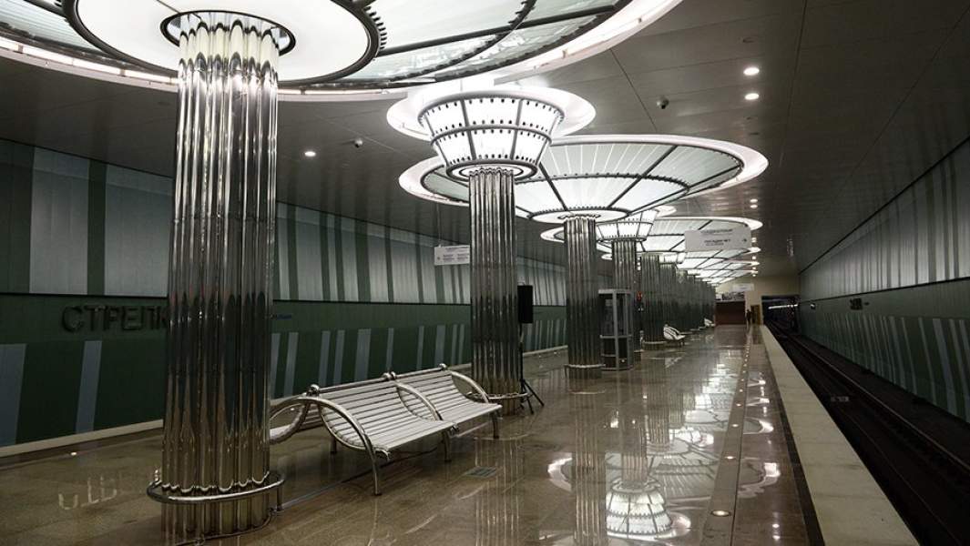 Станция метро «Стрелка» в Нижнем Новгороде