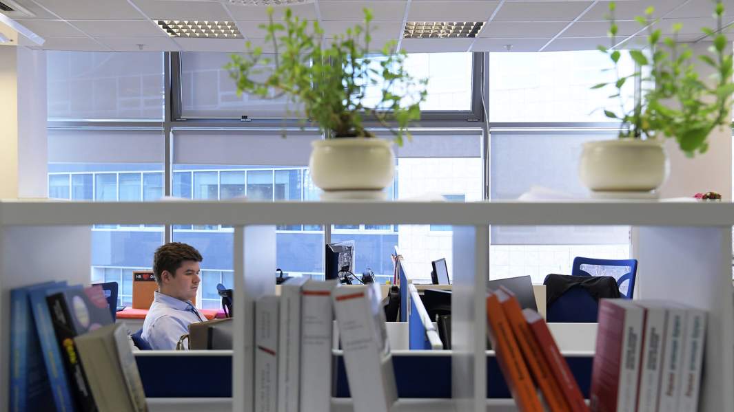 работа офис компьютер