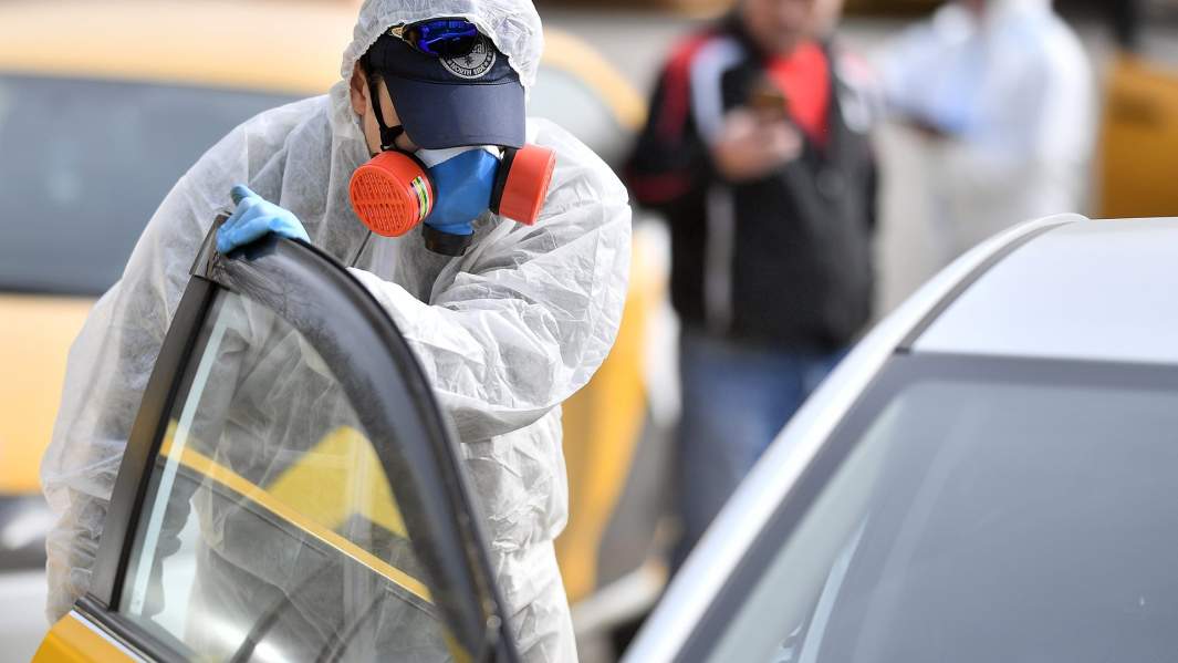 Дезинфекционная обработка автомобилей такси