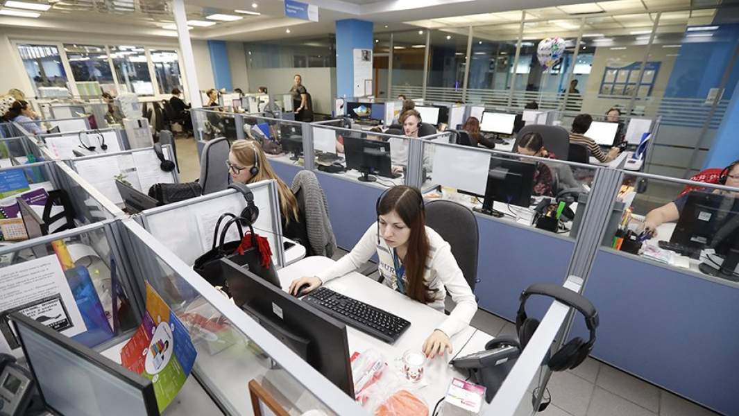 На территории складского комплекса компании OZON Group