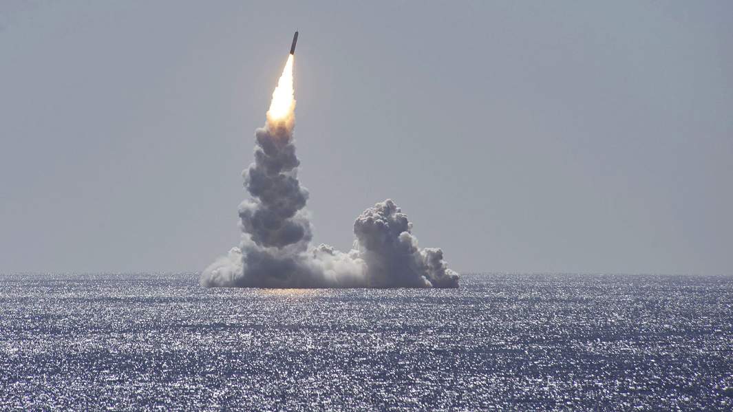 Тестовый запуск ракеты Trident II ВС США