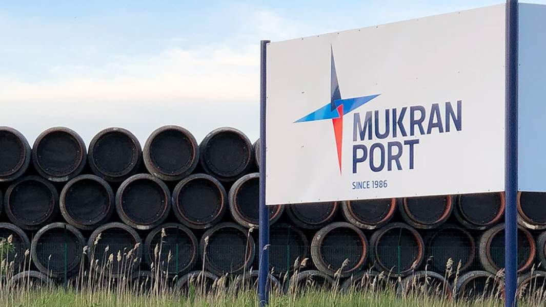 Логистический терминал проекта "Северный поток - 2"