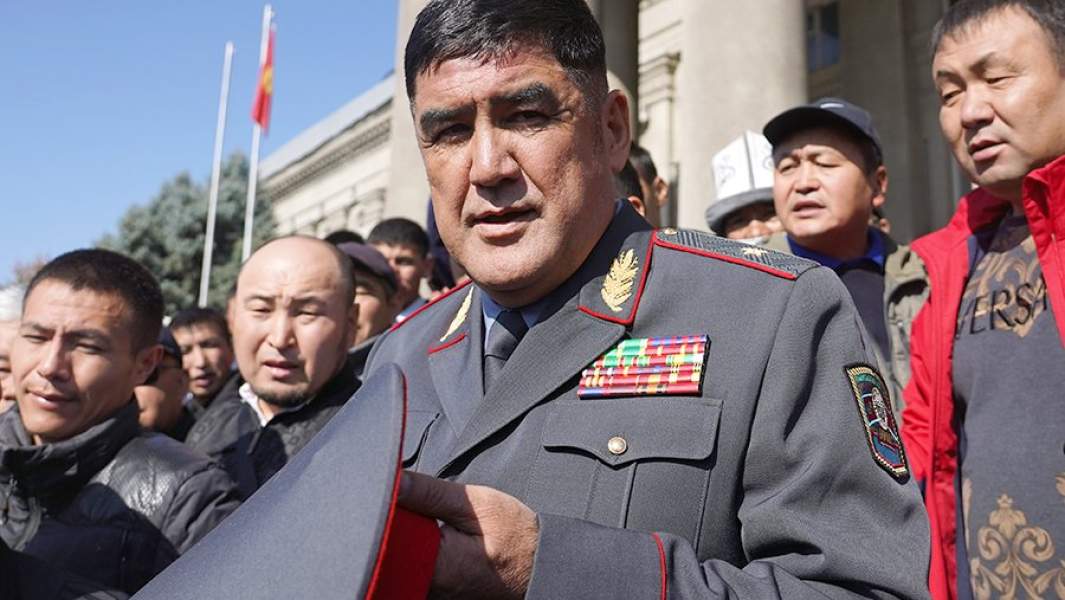Исполняющий обязанности министра внутренних дел Киргизии, комендант Бишкека Курсан Асанов