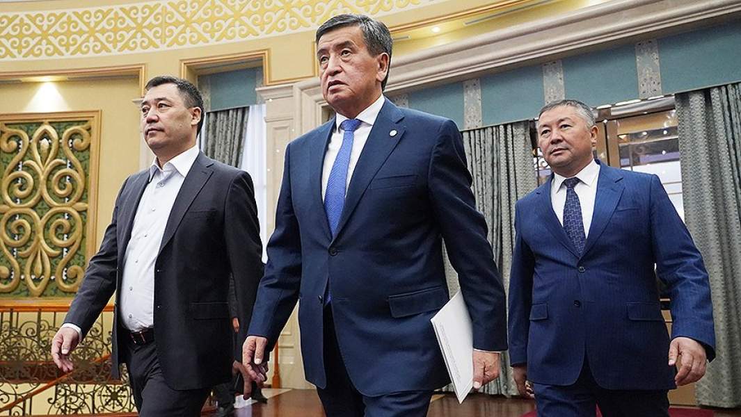 Жапаров, Жээнбеков и Исаев 