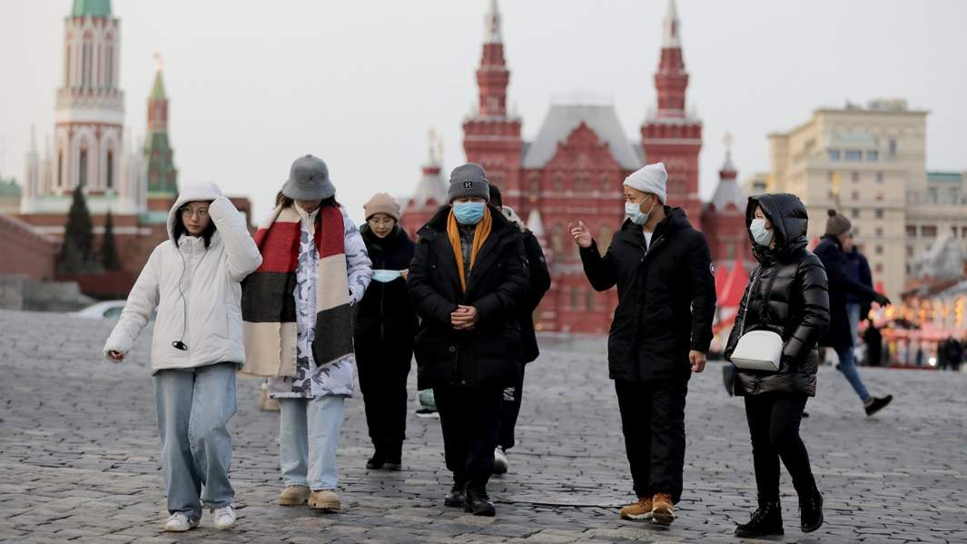 туристы кремль китайцы