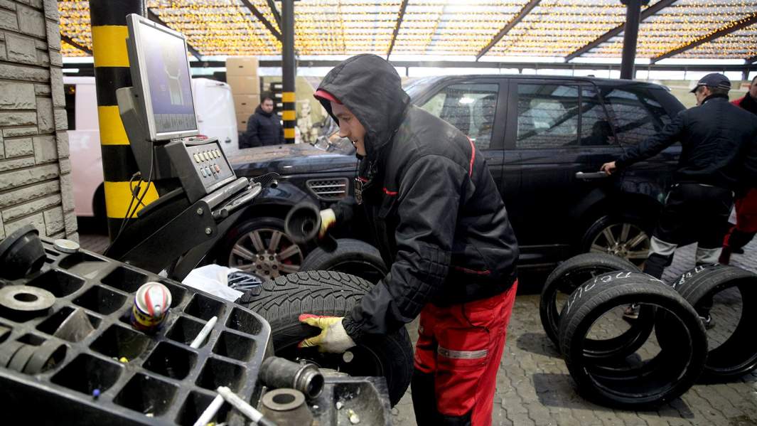 шинамонтаж колесо автомобиль