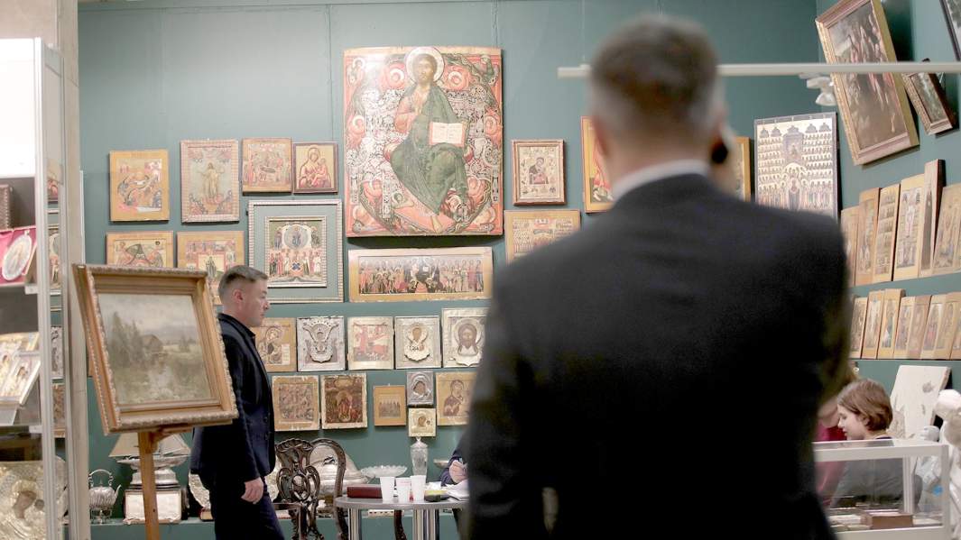 антиквариат картины иконы