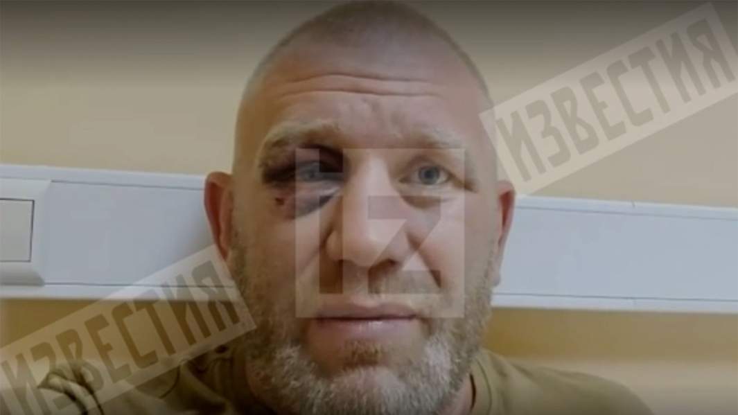 Российский боец ММА Сергей Харитонов в больнице