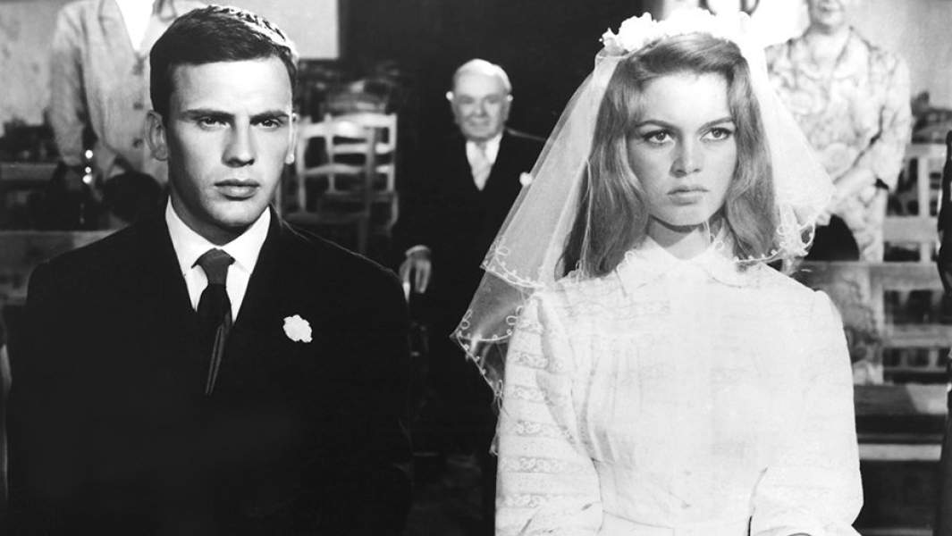 Жан-Луи Трентиньян и Брижит Бардо в фильме «И Бог создал женщину»