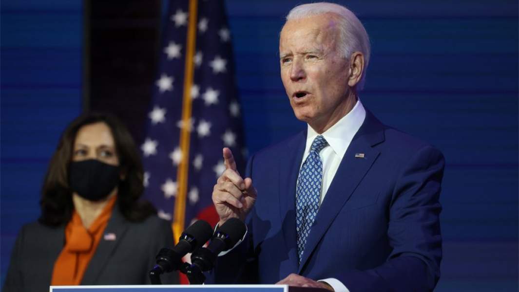 Избранный президент США Джо Байден 