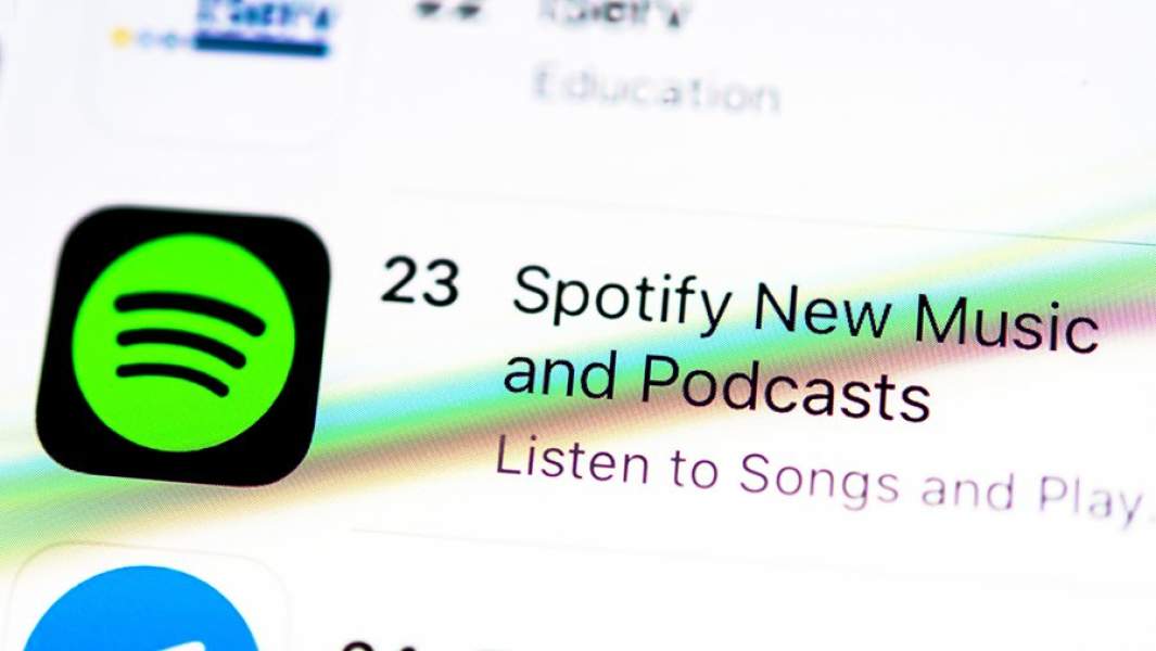 Иконка Spotify в AppStore