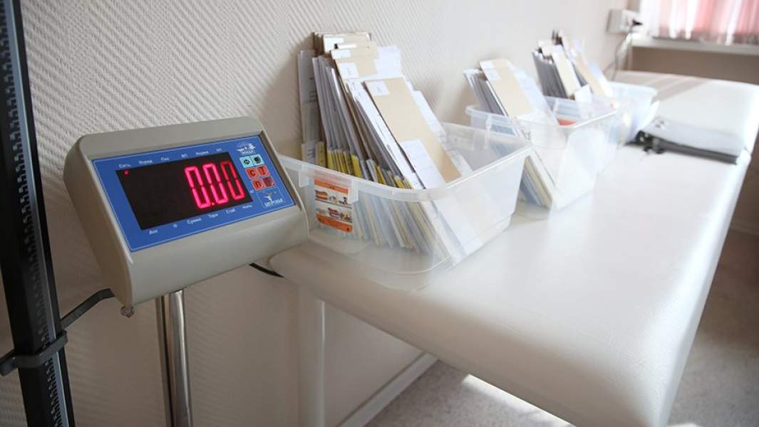 Весы в поликлинике