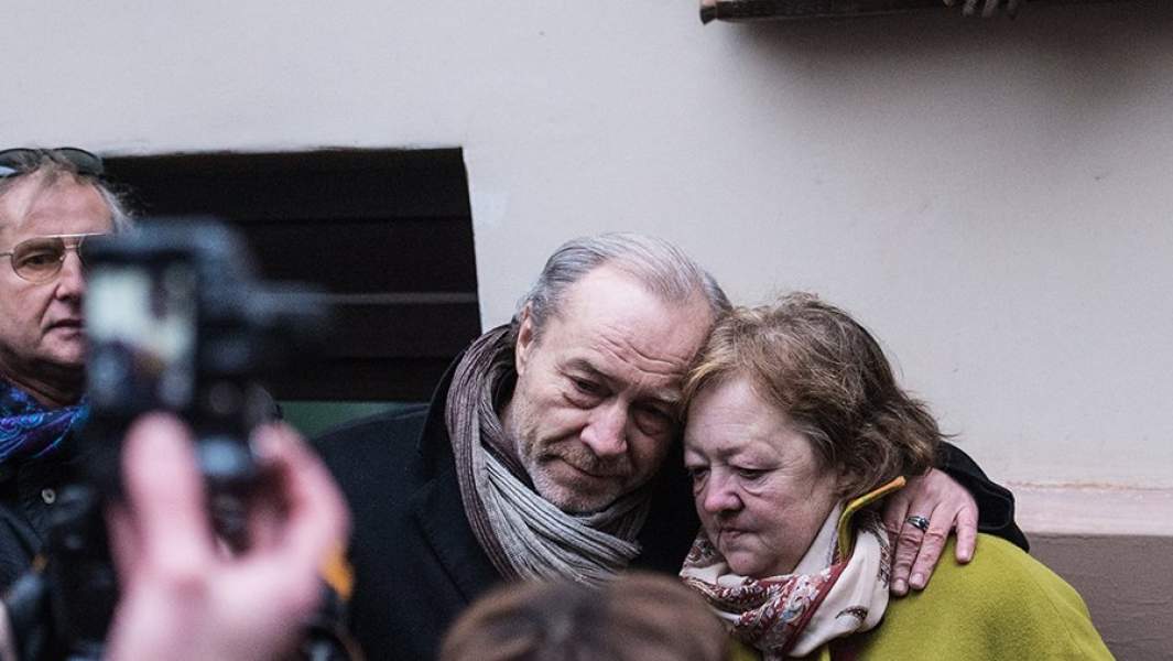 Муж Людмилы Гурченко, продюсер Сергей Сенин и дочь Людмилы Гурченко Мария Королева