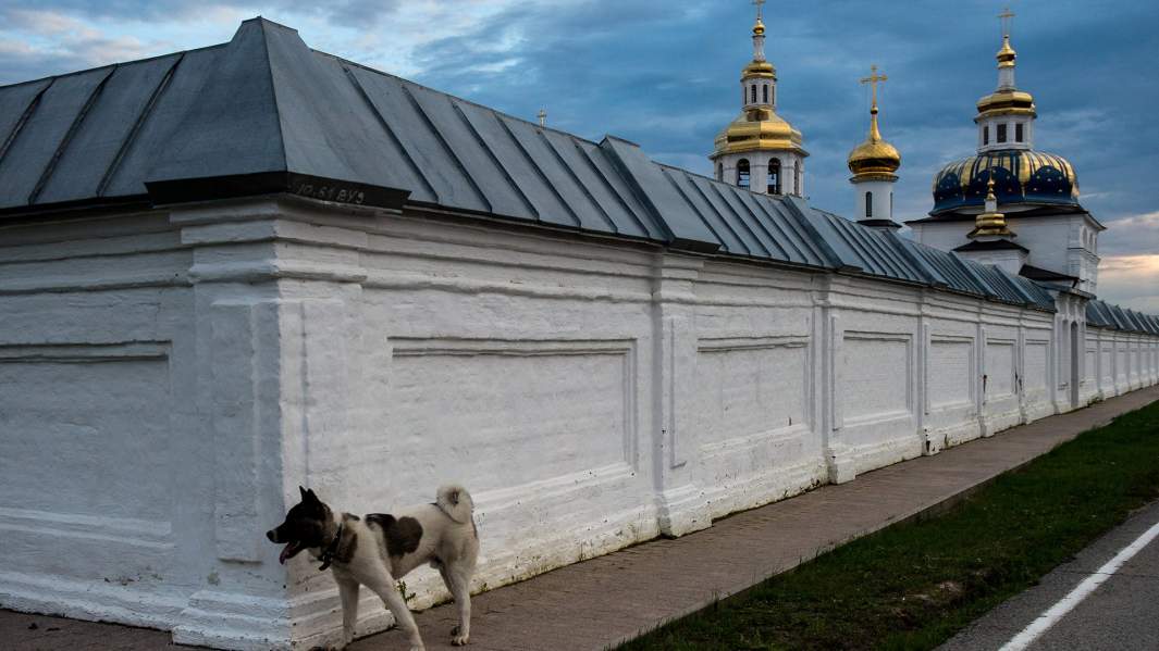 Абалакский Знаменский монастырь в селе Абалак Тобольского района Тюменской области