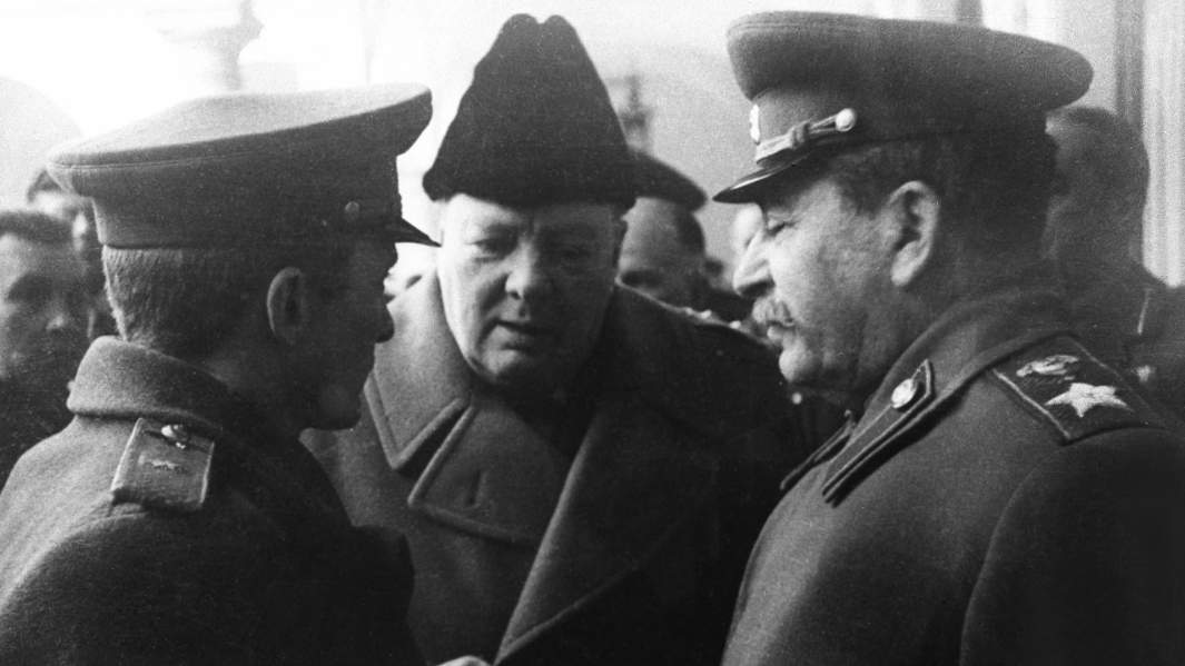 сталин черчилль