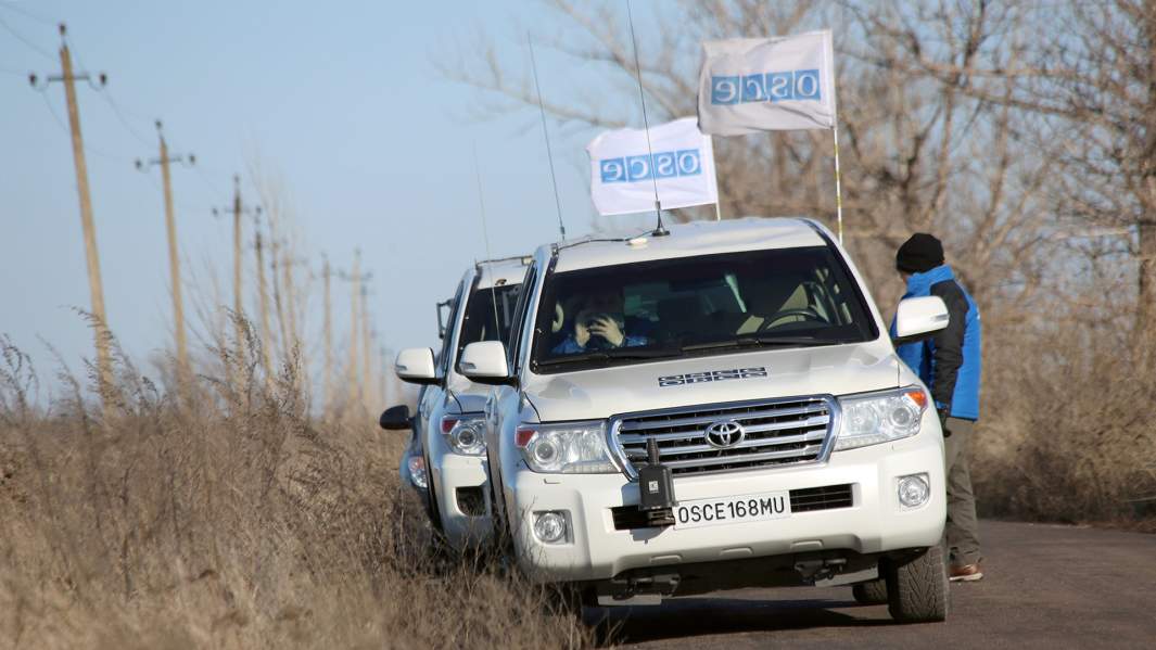 Автомобили специальной мониторинговой миссии ОБСЕ