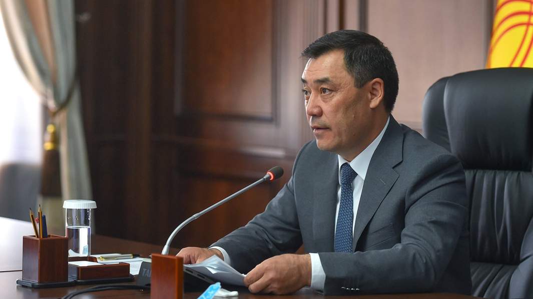 премьер-министр Киргизии Садыр Жапаров
