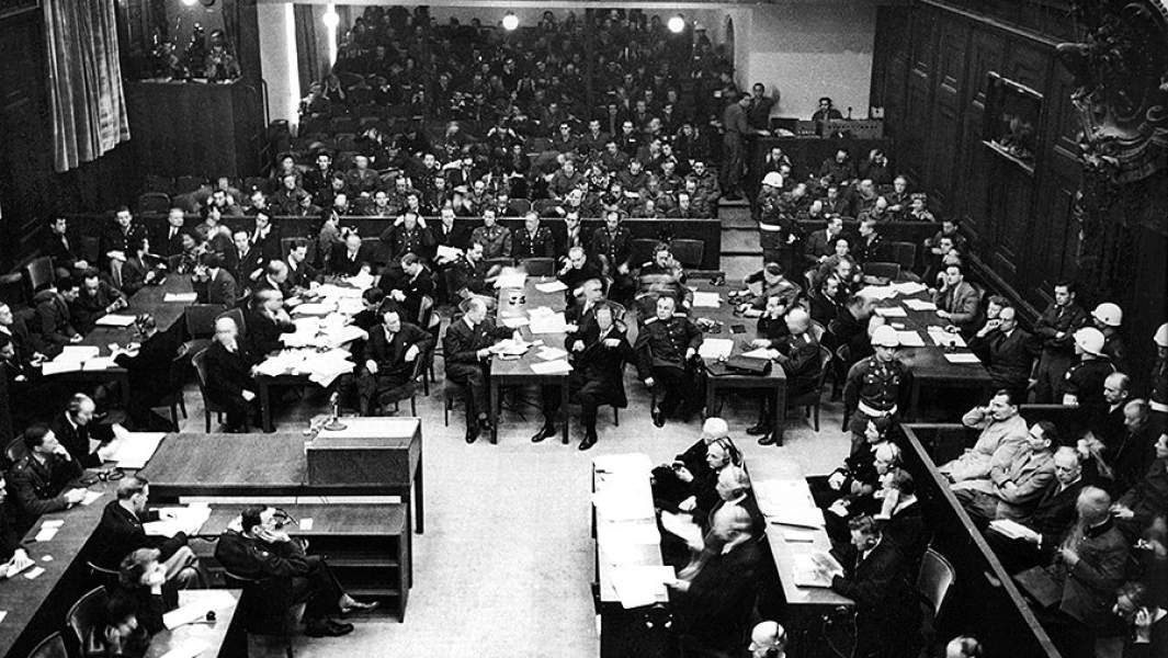 Первый день Нюрнбергского процесса