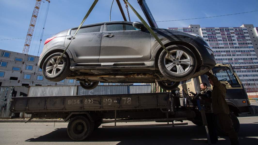 Эвакуация автомобиля