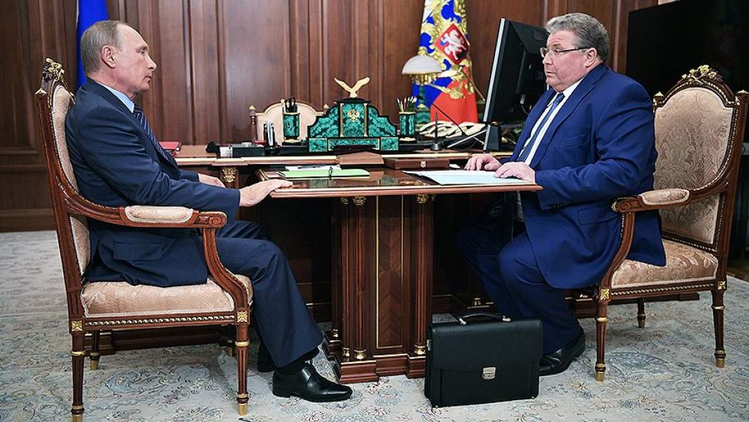 Владимир Путин и Владимир Волков