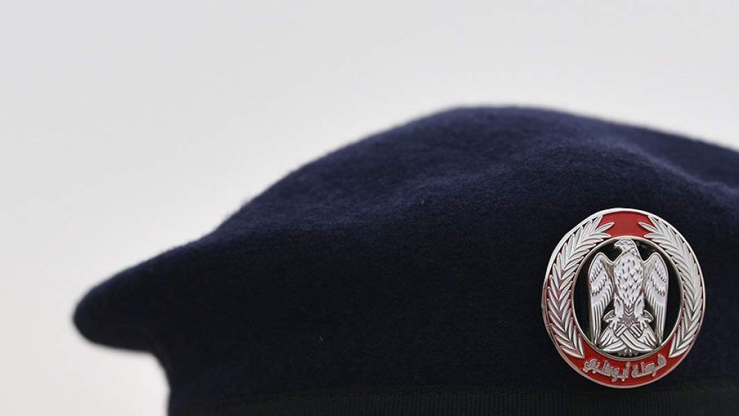 Значок полицейского ОАЭ 