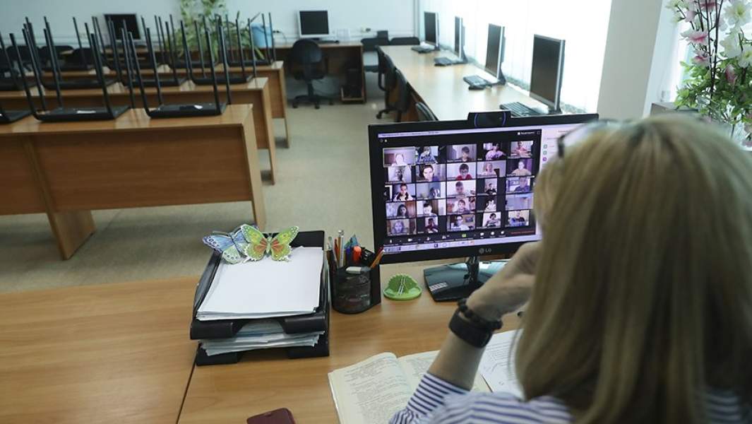 Дистанционное обучение школьников