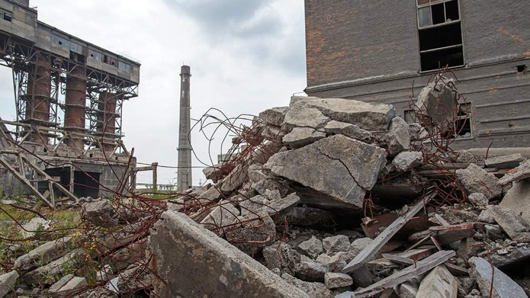 Строения на территории бывшего химкомбината «Усольехимпром»