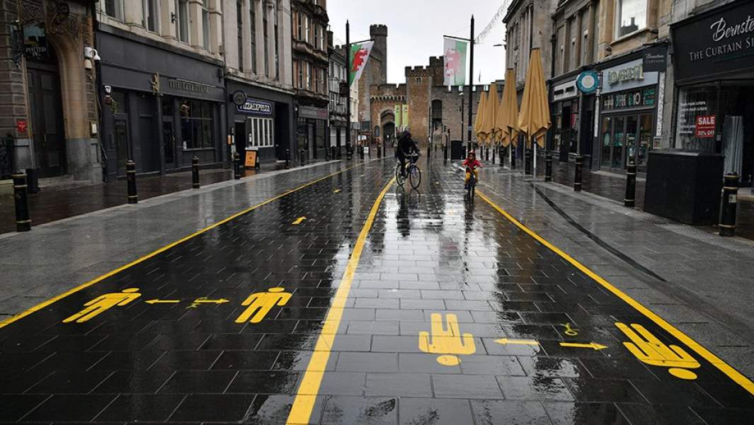 Великобритания после объявления премьер-министра Бориса Джонсона о введении всеобщего режима изоляции