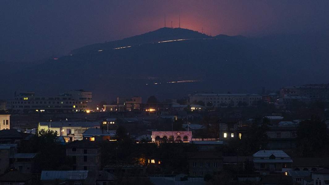 Бои в районе города Шуши 