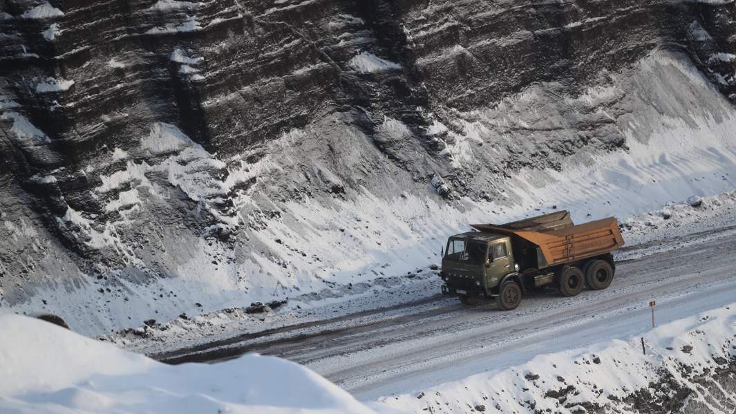 Добыча угля 