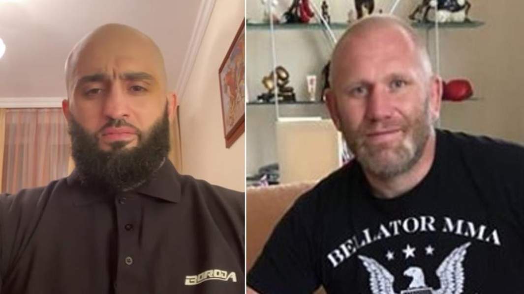 Бойцы Адам Яндиев и Сергей Харитонов