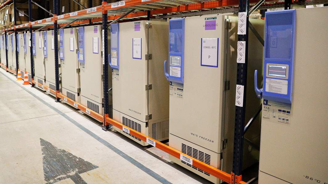 Холодильники с вакциной от коронавируса