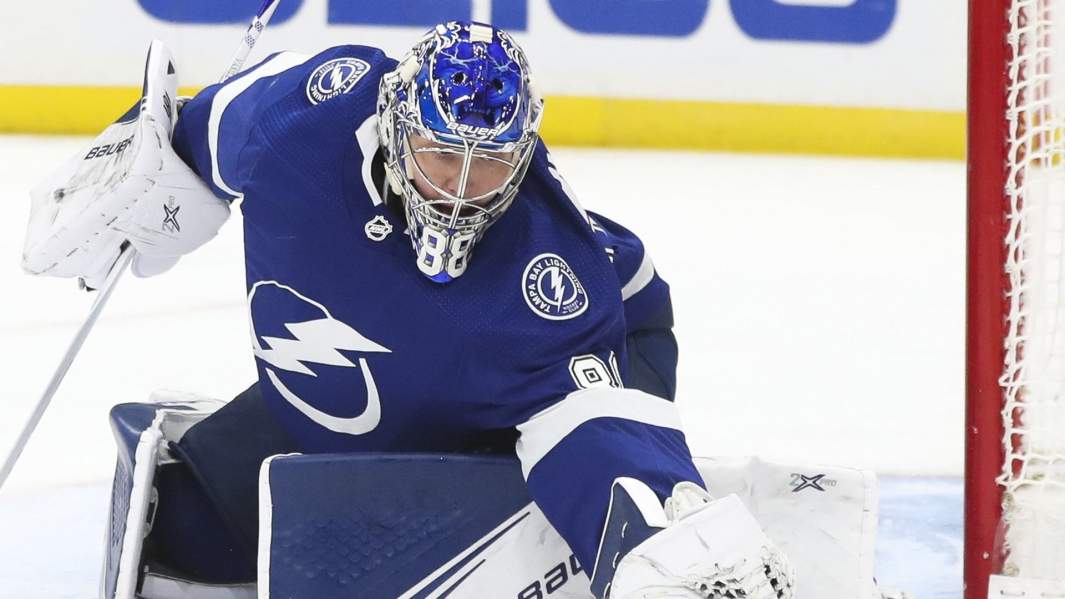 Вратарь «Тампы» Андрей Василевский