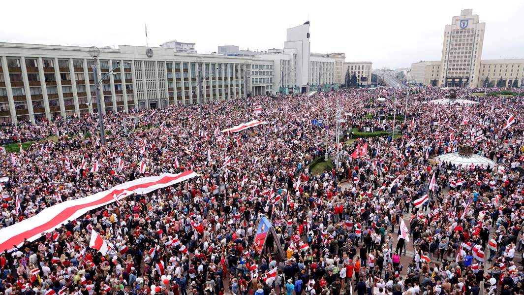белоруссия минск  митинг