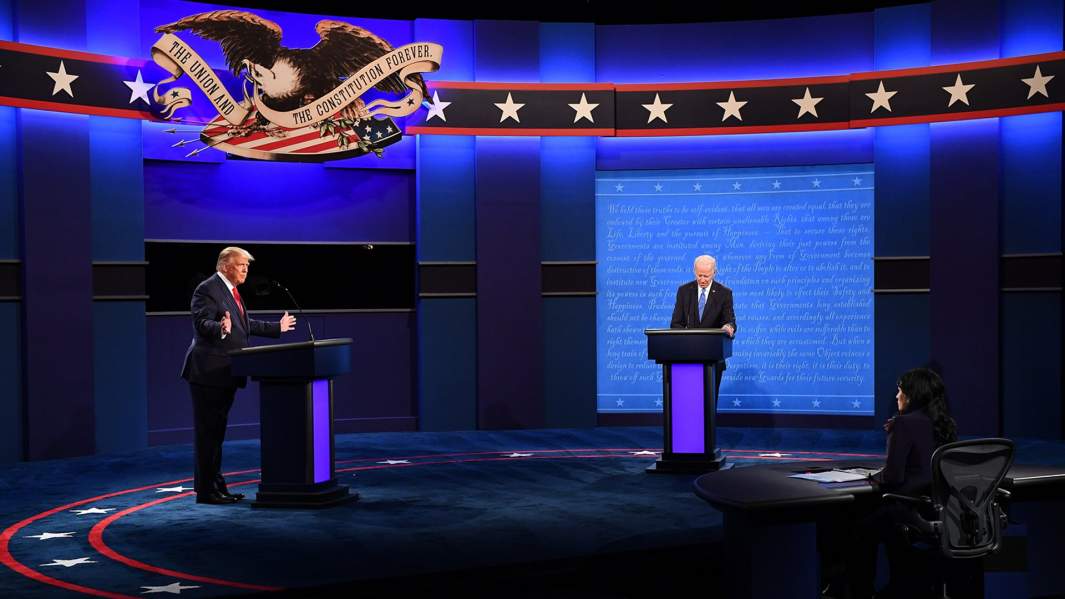 Президентские дебаты Дональда Трампа и Джо Байдена