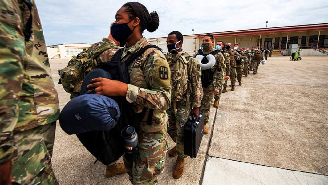 Солдаты ВС США