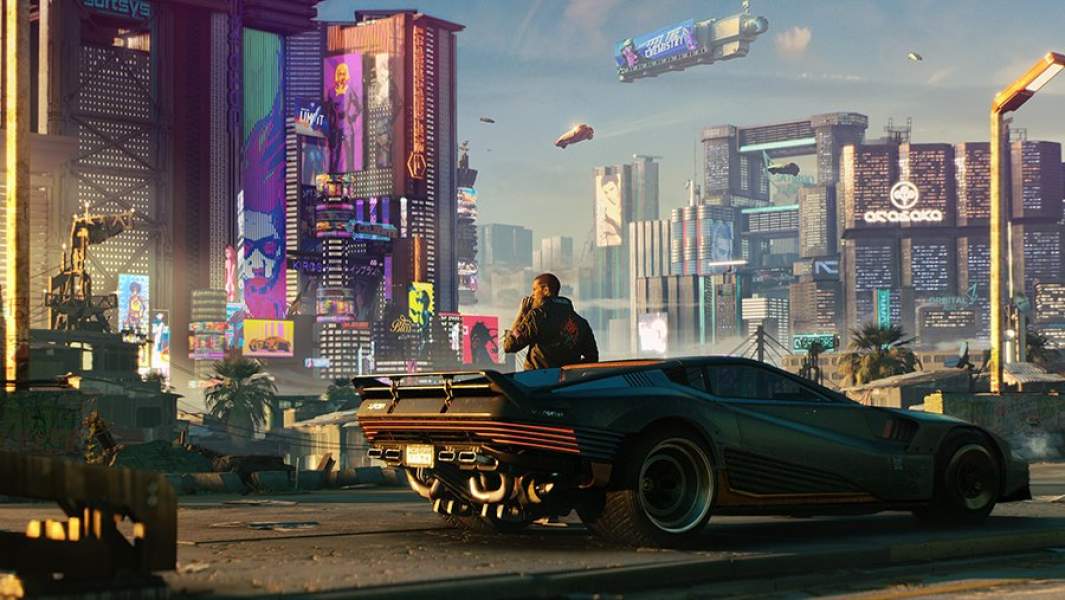 Скриншот из игры Cyberpunk 2077
