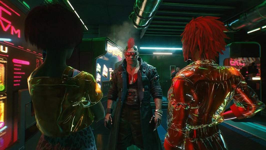 Скриншот из игры Cyberpunk 2077