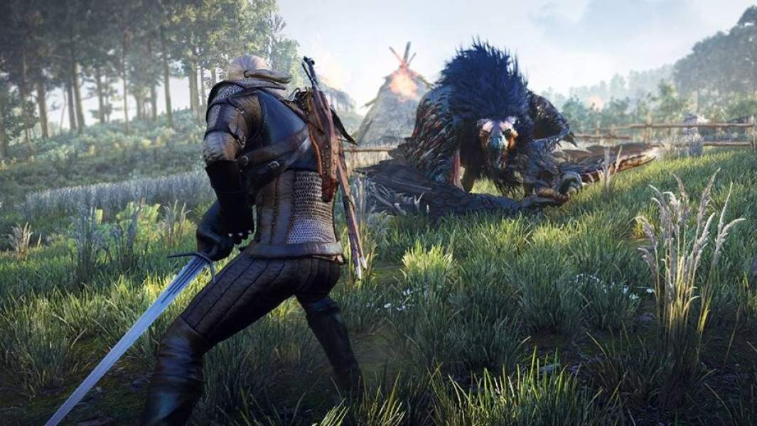 Скриншот из игры «Ведьмак»