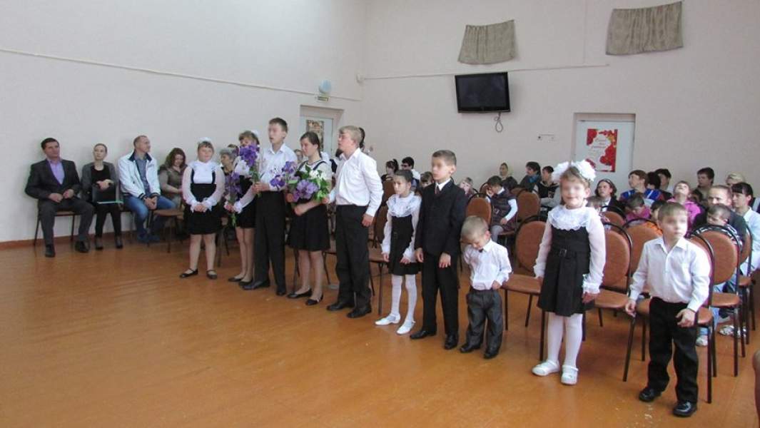 Последний звонок в Мокшанском детском доме-интернате