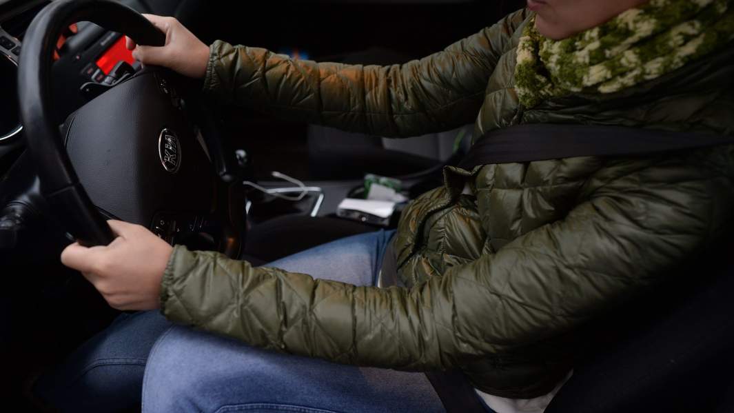 Ремень безопасности пристегнут