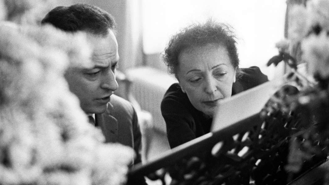 Эдит Пиаф с композитором песни «Non, je ne regrette rien»