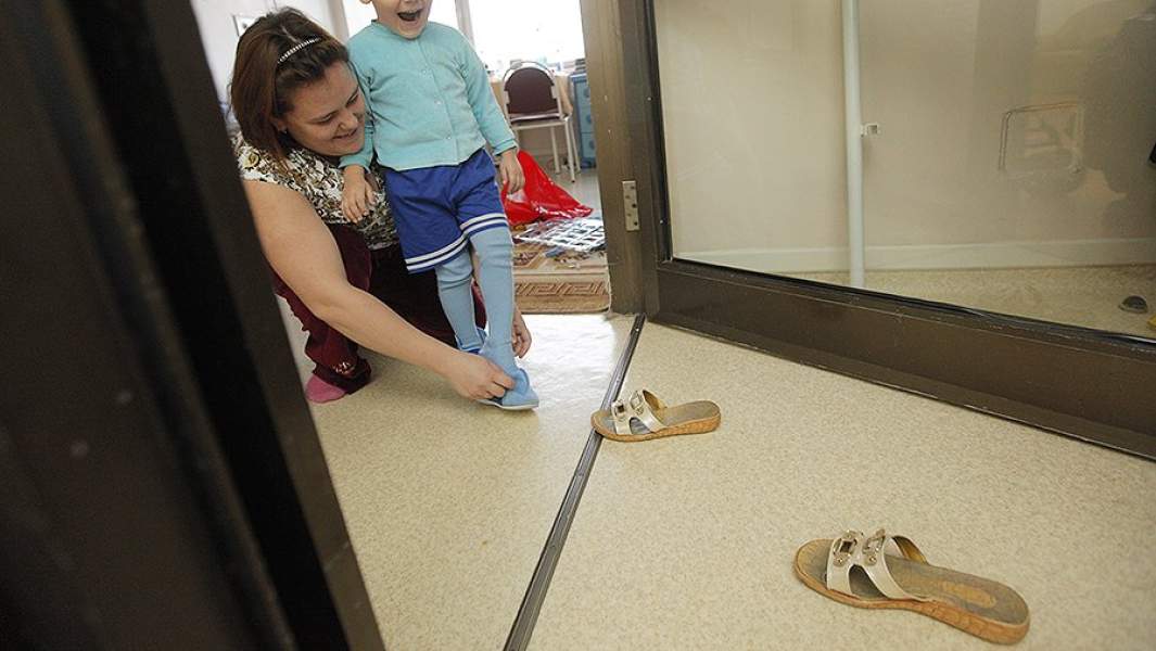 мама с ребенком