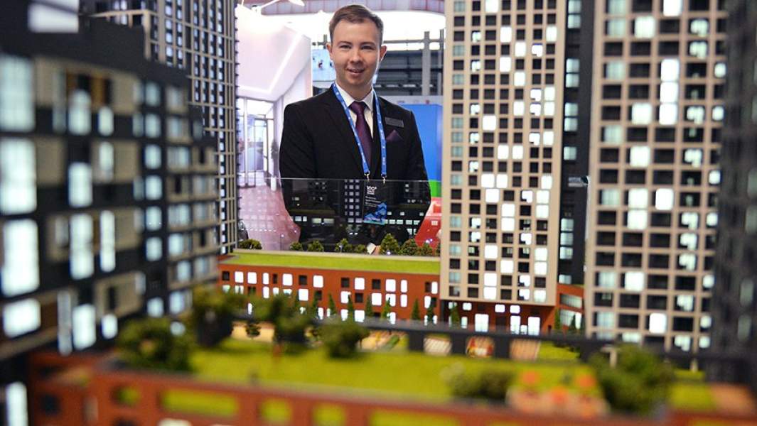 Макет жилого комплекса