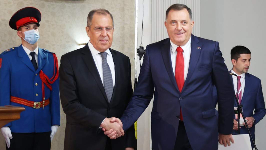 Сергей Лавров и Милорад Додик